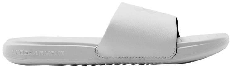 Under Armour Wmns Ansa Fixed Slides Triple White