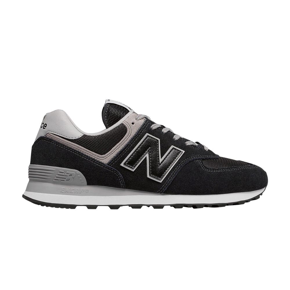 New Balance 574 4E Wide 'Classic Black' | Men's Size 12 - ML574EGK-4E
