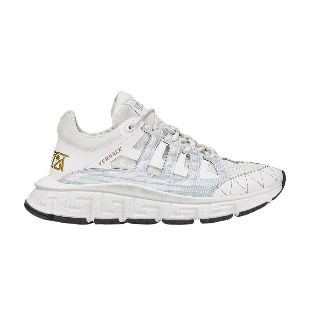 Pre-owned Versace Wmns Trigreca 'milan - White' | Women's Size 39.5