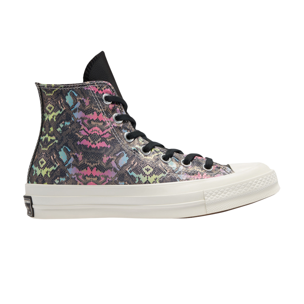 Pre-owned Converse Wmns Chuck 70 High 'digital Daze - Snakeskin' In Multi-color