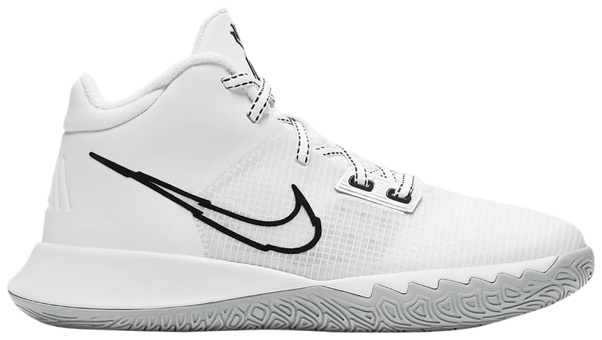 Buy Kyrie Flytrap 4 GS 'White Black' CT5537 100 GOAT