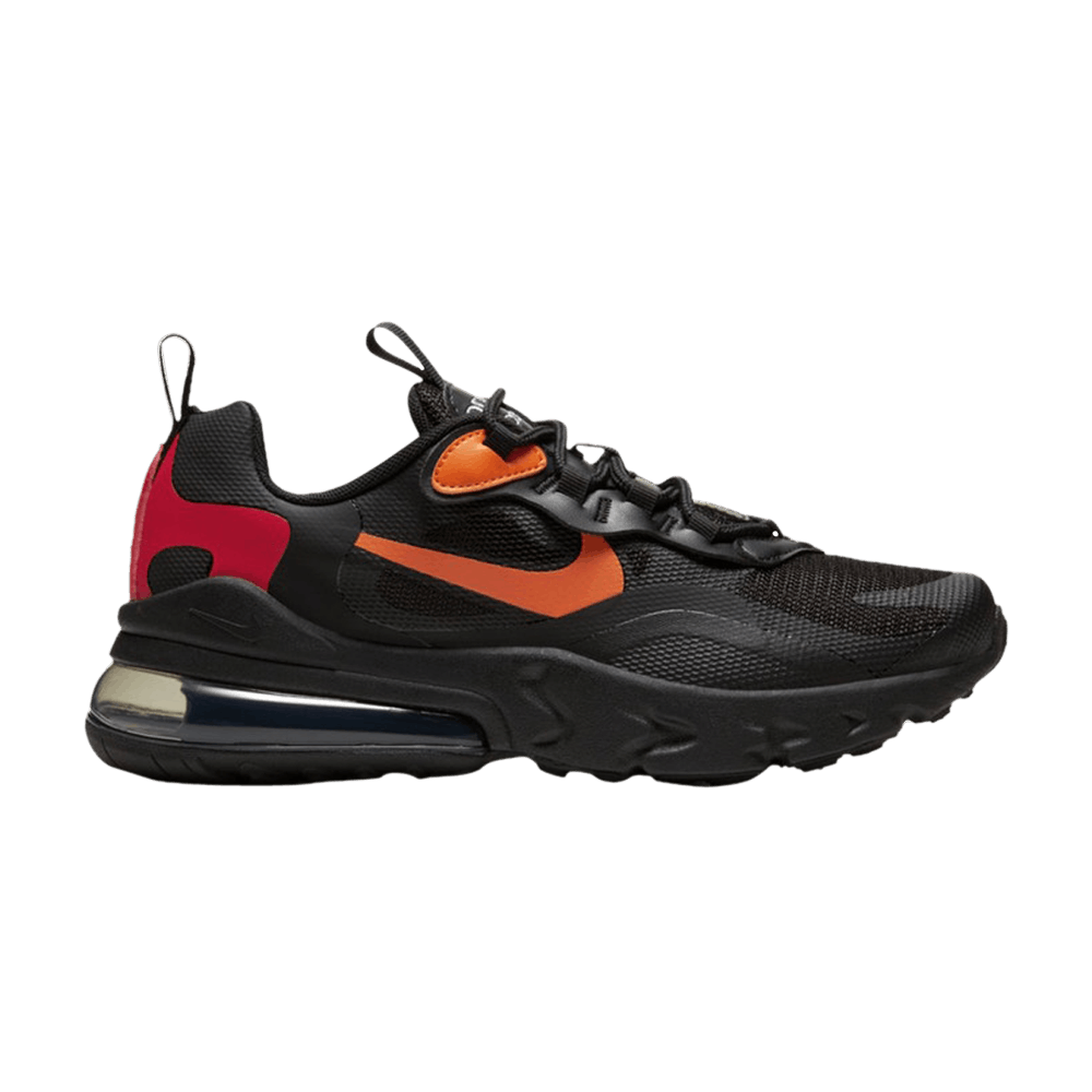 nike react 270 black orange