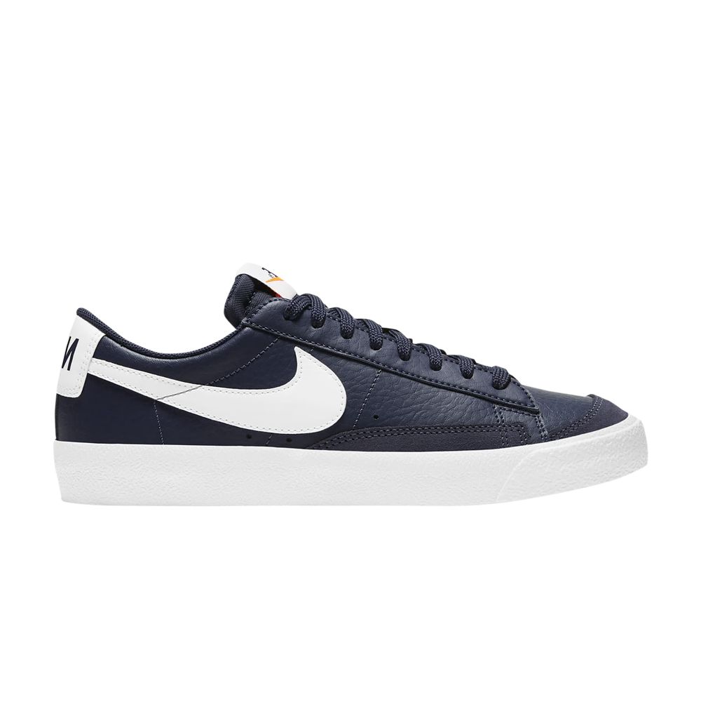 Pre-owned Nike Blazer Low '77 Gs 'midnight Navy' | Blue | Kid's Size 6.5