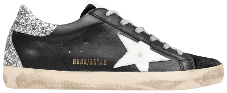 Golden Goose Wmns Superstar Black Silver