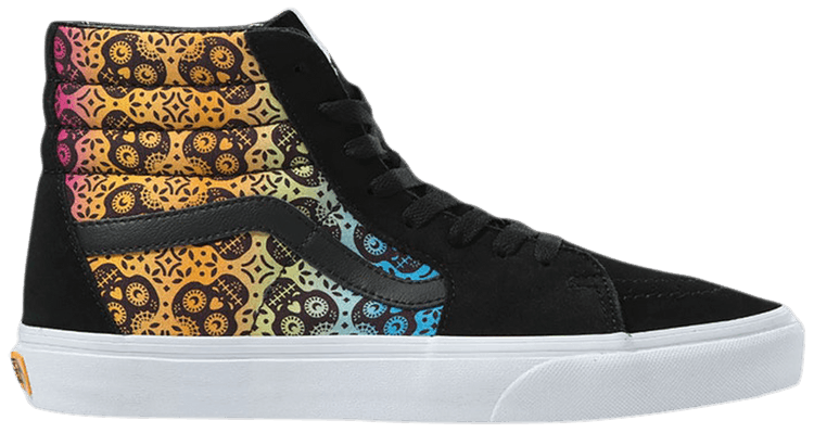 Sk8 Hi Dia De Los Muertos   Rainbow