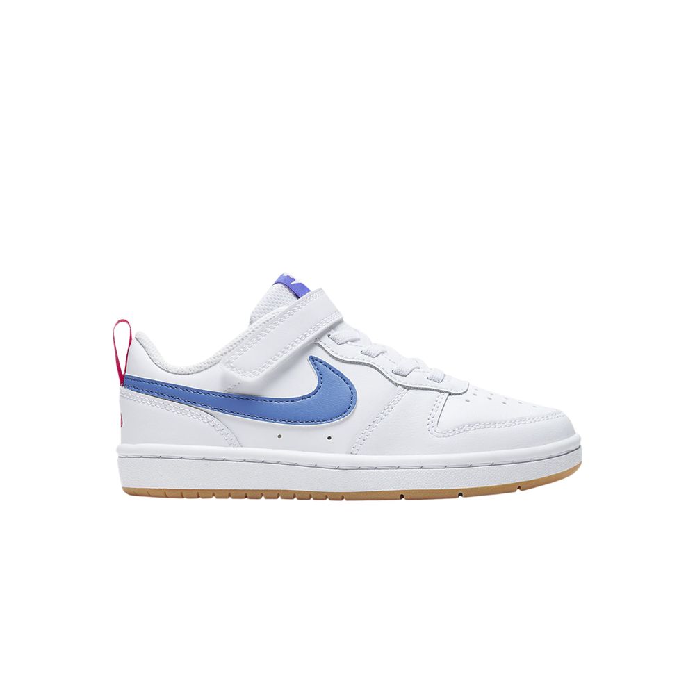 Pre-owned Nike Court Borough Low 2 Ps 'white Pacific Blue' | Kid's Size 2.5