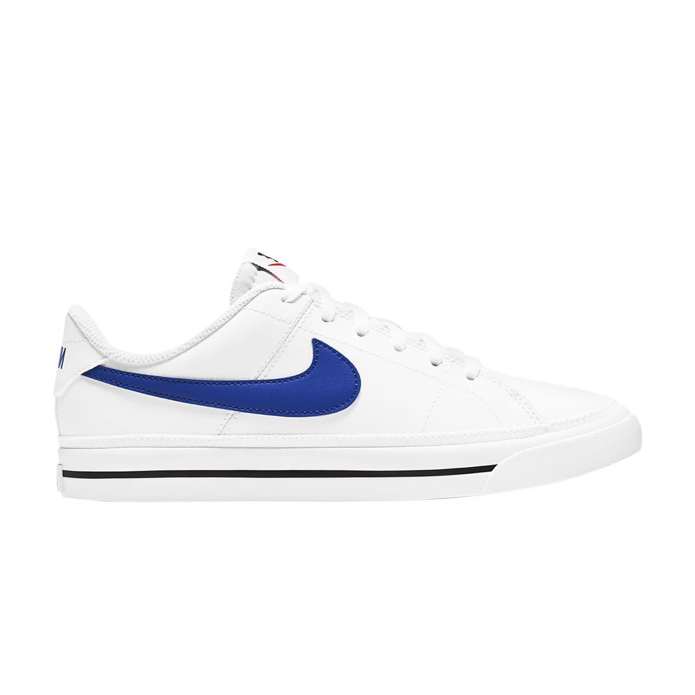Pre-owned Nike Court Legacy Gs 'white Game Royal' | Kid's Size 4