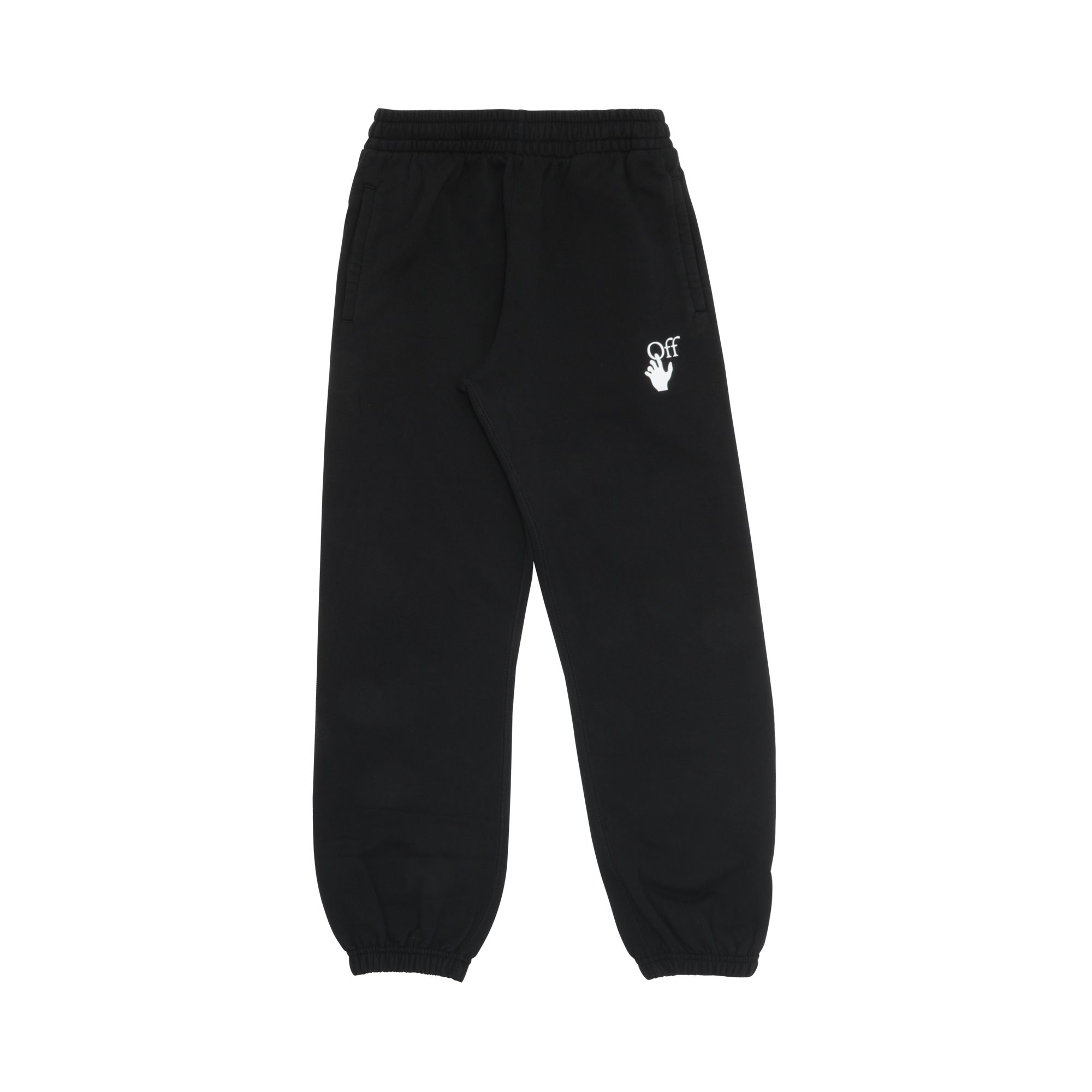 Pre-owned Off-white Marker Sweatpant 'black/fuchsia'