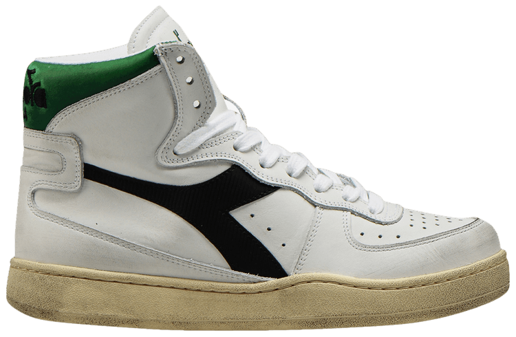 Diadora Mi Basket Used White Jelly Bean