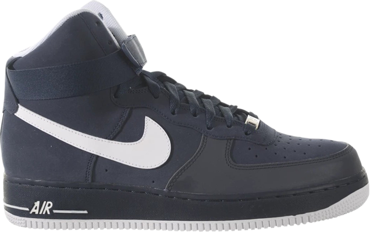 Buy Air Force 1 High '07 Suede 'Obsidian' - 315121 400 | GOAT