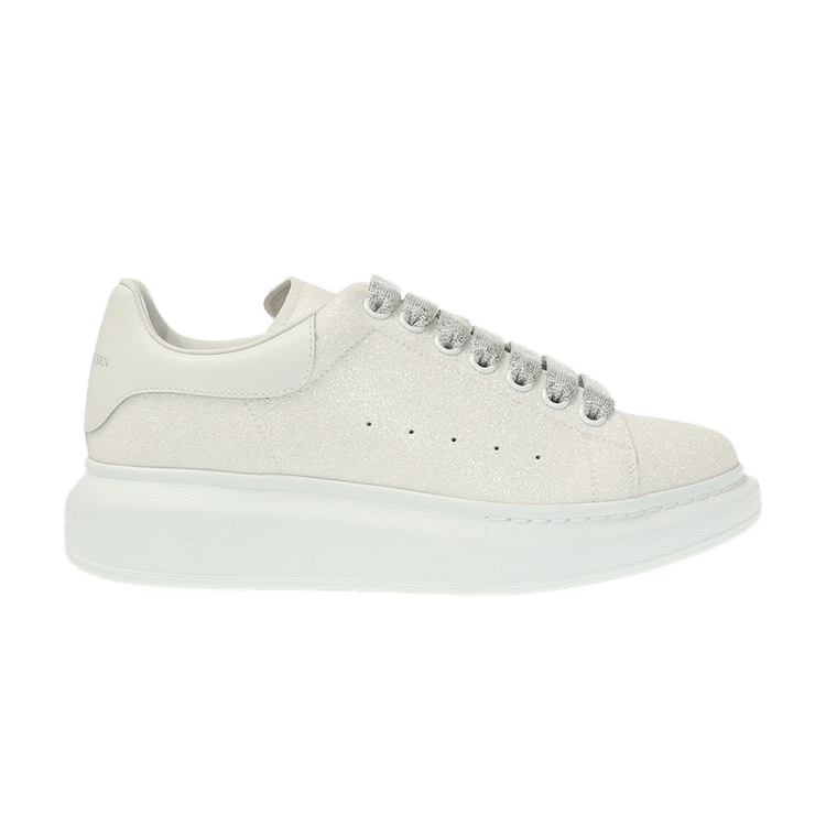 Buy Alexander McQueen Oversized Sneaker Glitter Cream 558944 W4LV1 9000 GOAT