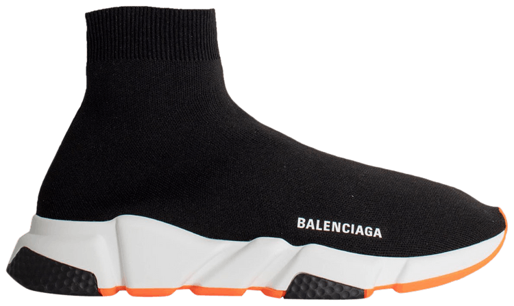 Balenciaga Speed Sneaker Black Fluo Orange