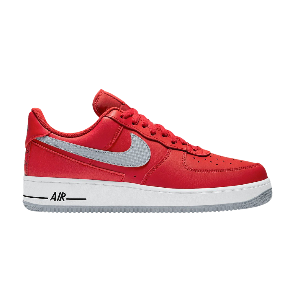 grey red air force 1