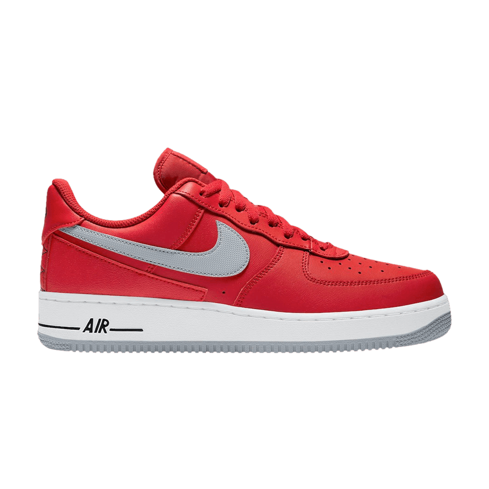 grey red air force 1