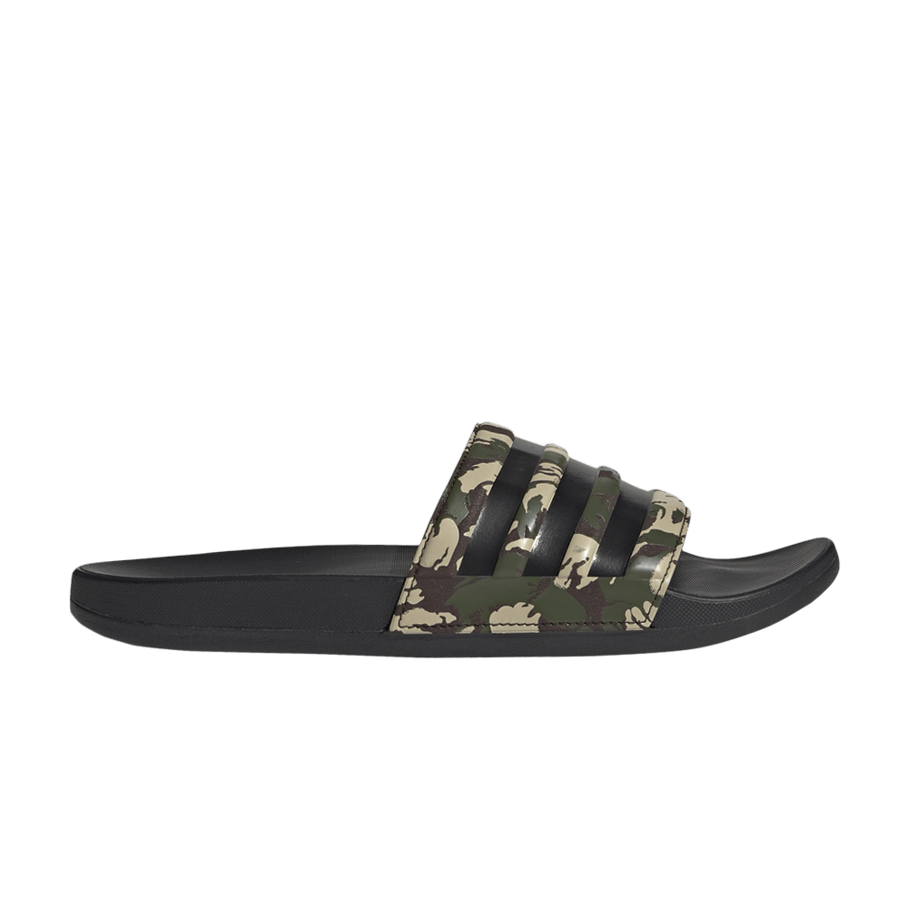 Size 7.0 Adilette Comfort Slides 'Wild Pine Camo'