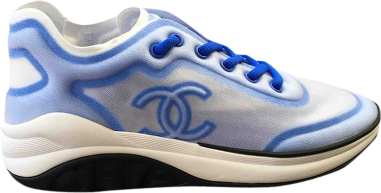 Buy Chanel Sneaker 'White Blue' - G34763 Y52032 C3288