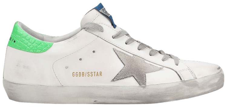 Golden Goose Superstar 'White Green'