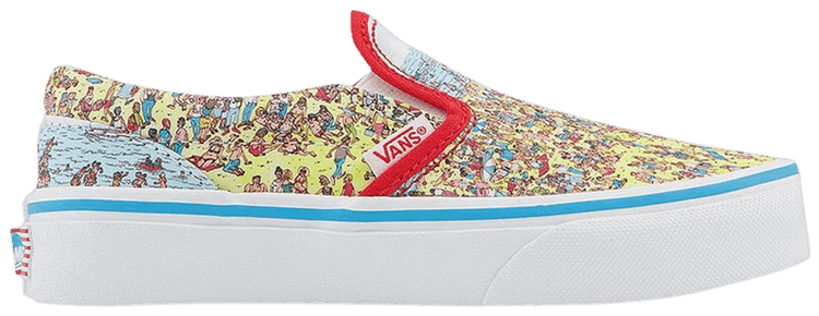 Wheres Waldo x Vans Classic Slip On Find Steve