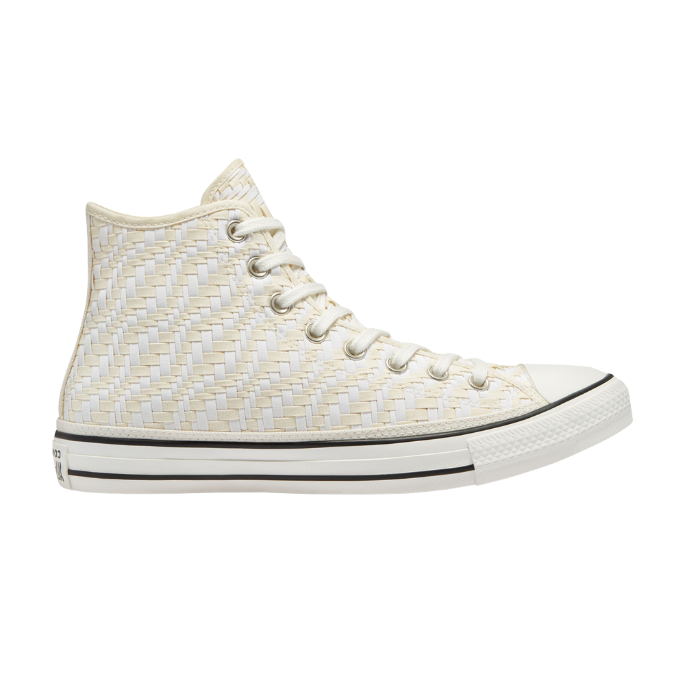 Pre-owned Converse Chuck Taylor All Star High 'tonal Weaving - White'