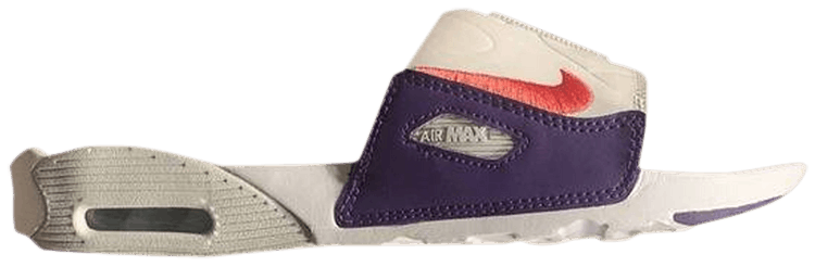 Nike Wmns Air Max 90 Slide White Eggplant