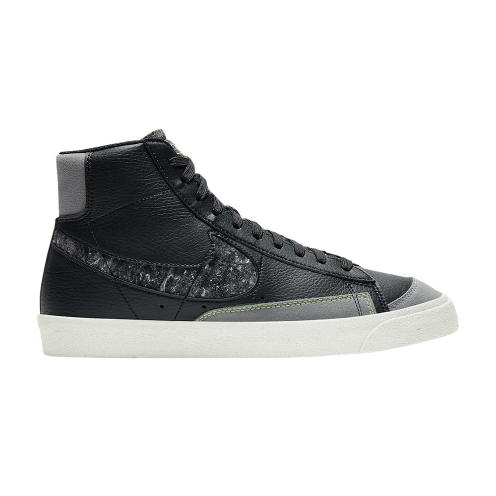 Nike Blazer Mid '77 Vintage 'Recycled Wool Pack - Black Electric Green' | Men's Size 7