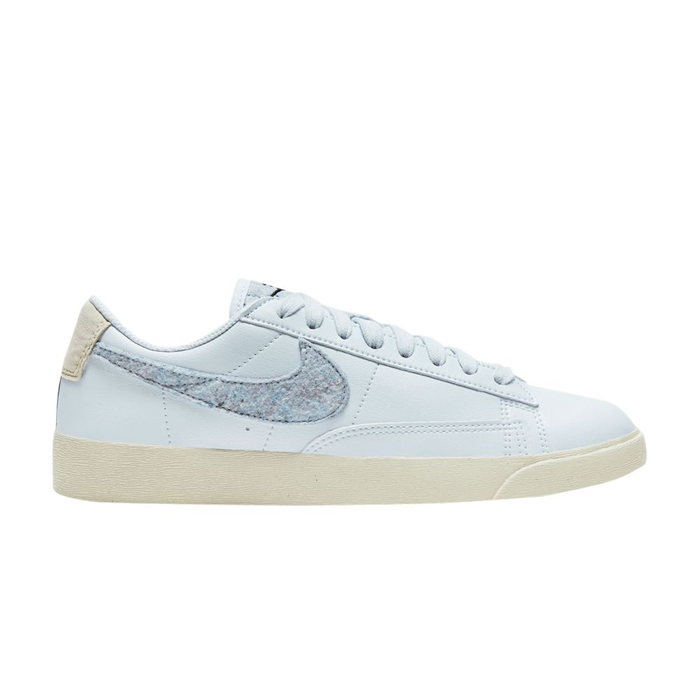 Nike Wmns Blazer Low SE 'Recycled Wool Pack- Light Armory Blue' | Women's Size 7