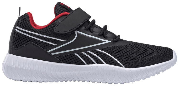 Reebok Flexagon Energy Velcro J Black Vector Red