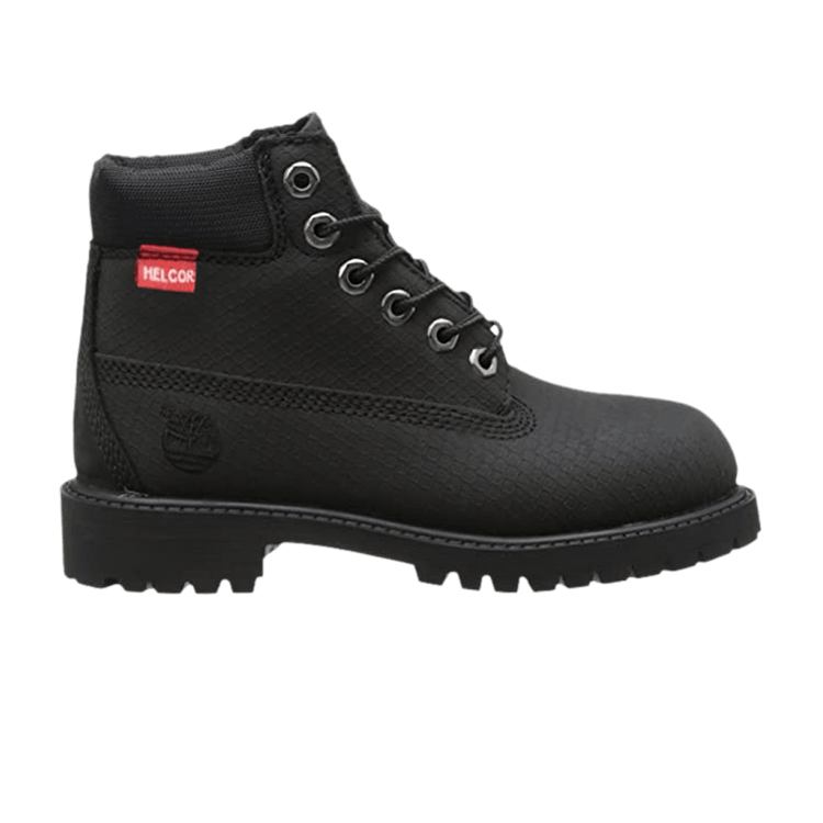 Size 5.0 6 Inch Premium Helcor Waterproof Boot Junior Black