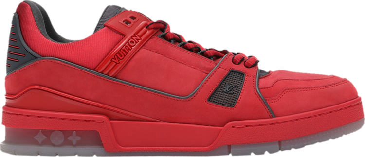 Louis Vuitton® LV Trainer Sneaker Red. Size 10.5 in 2023