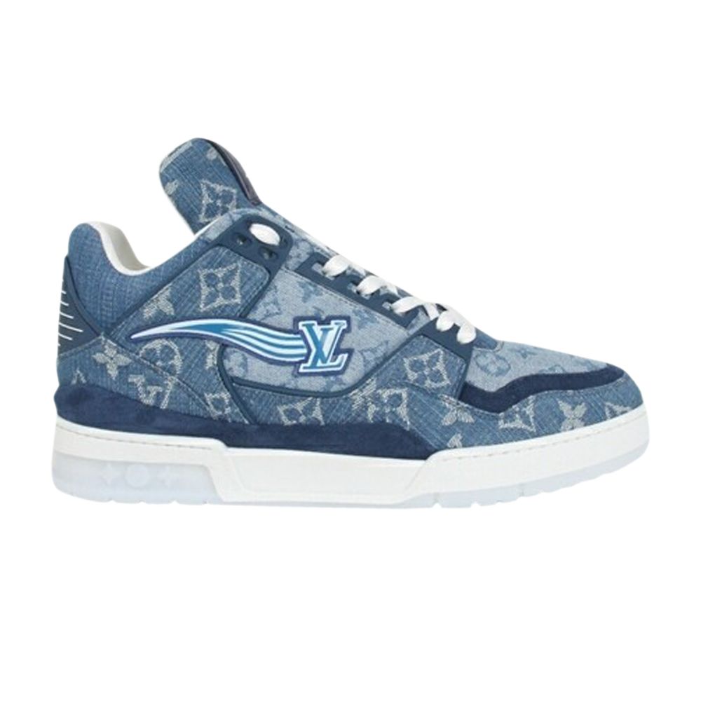Louis Vuitton Trainer 'Monogram Denim' - 1A8MFY