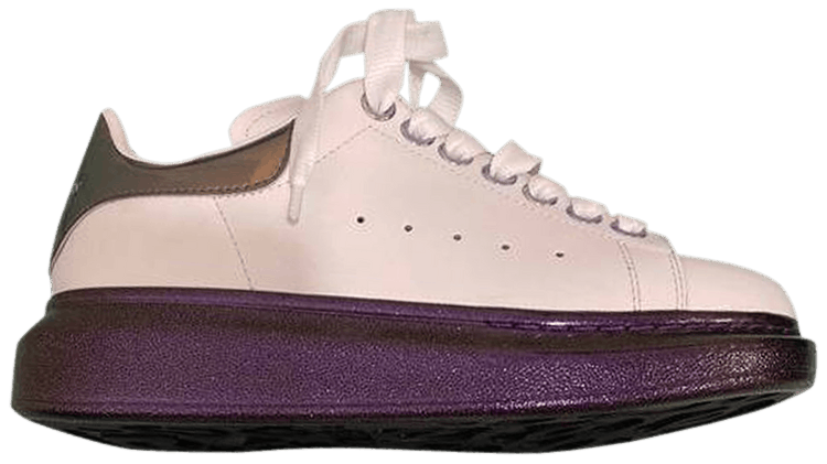 Alexander McQueen Wmns Oversized Sneaker White Multi Gold