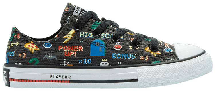Converse Chuck Taylor All Star Low GS Gamer   Potions and Pizza