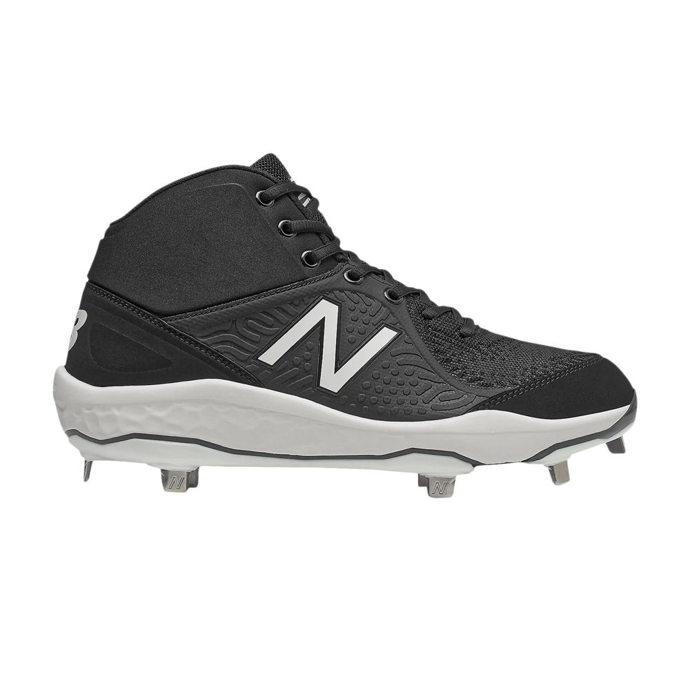 Pre-owned New Balance Fresh Foam 3000v5 Mid Metal 'black White' In Grey