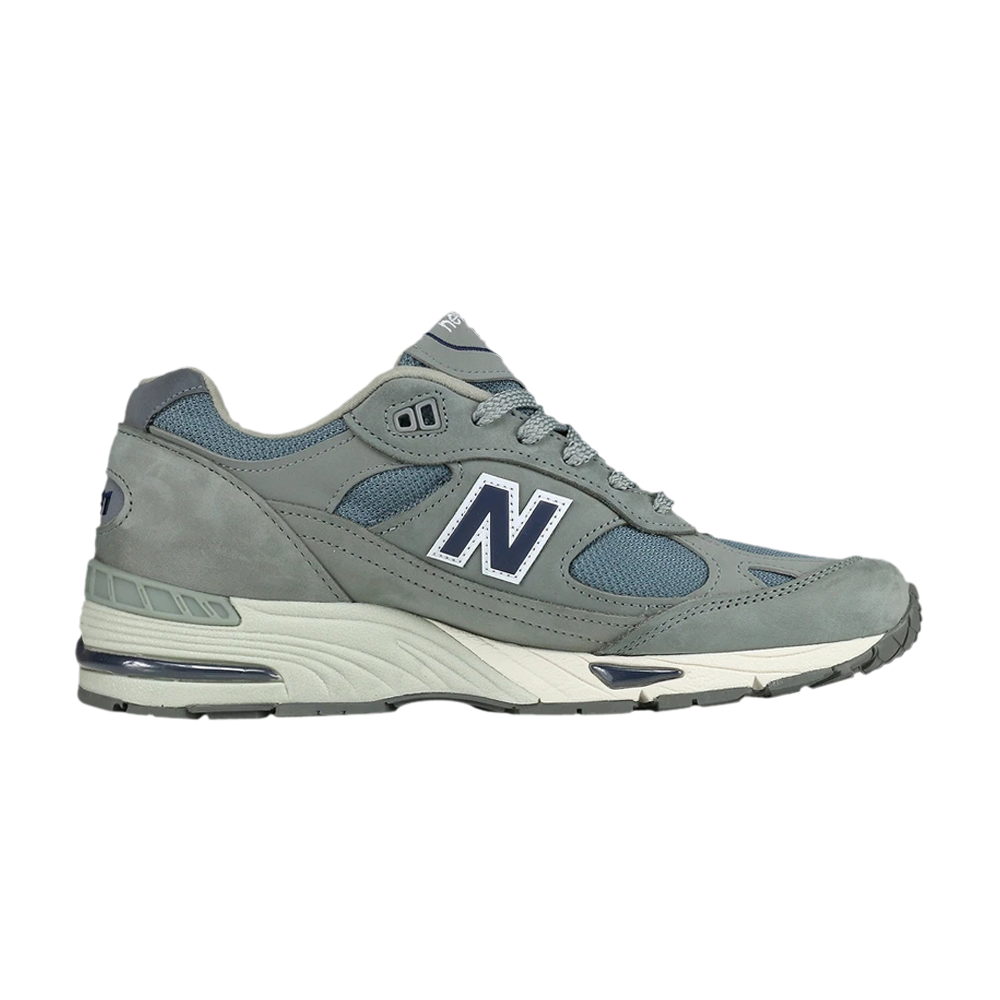 Pre-owned New Balance 991 Made In England 'grey Navy'
