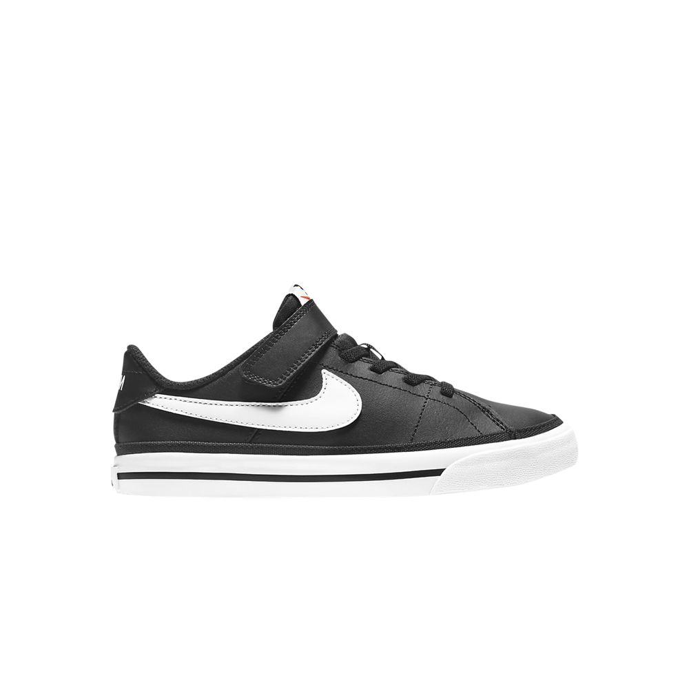 Pre-owned Nike Court Legacy Ps 'black White' | Kid's Size 12.5