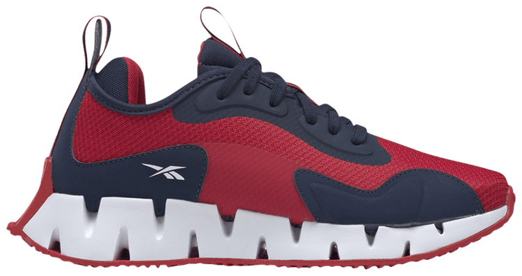 Reebok Zig Dynamica J Vector Red Navy