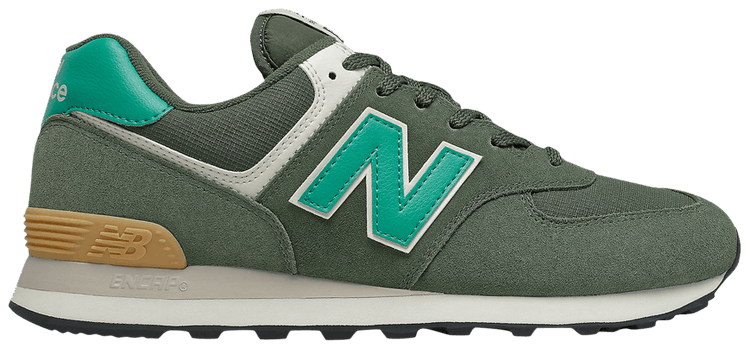 New Balance 574 2E Wide Black Spruce