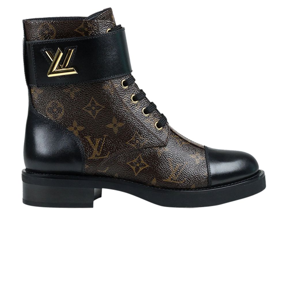 Pre-owned Louis Vuitton Wmns Wonderland Flat Ranger 'monogram' In Brown