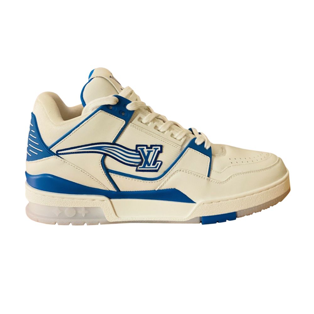 Louis Vuitton Trainer 'Azur Blue' | White | Men's Size 10 - 1A8AGO