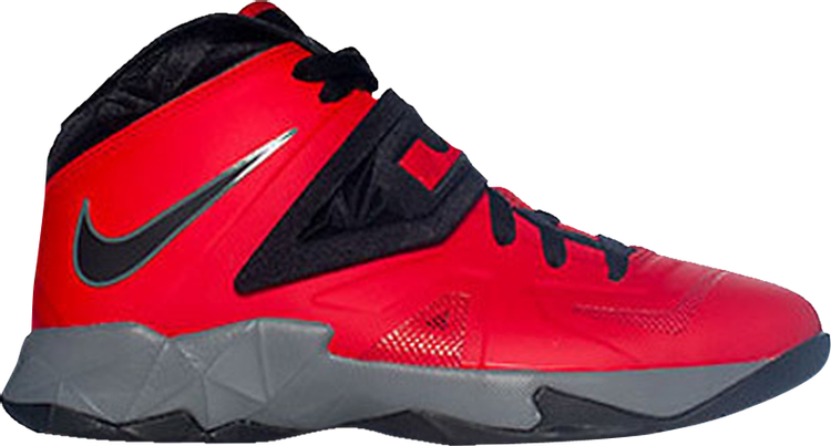 LeBron Zoom Soldier 7 GS 'University Red Cool Grey'