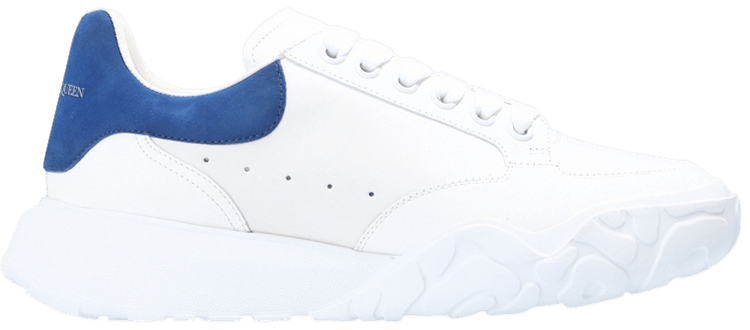 Buy Alexander McQueen Oversized Court Trainer 'White Blue