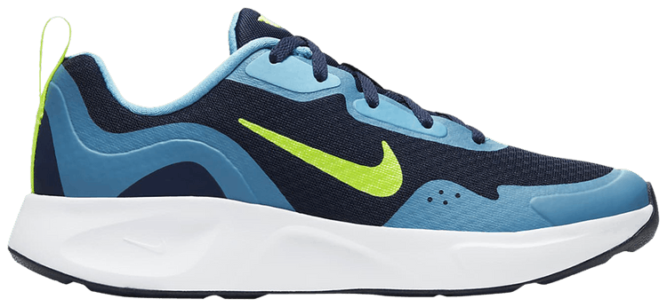 Nike Wearallday GS Midnight Navy Volt