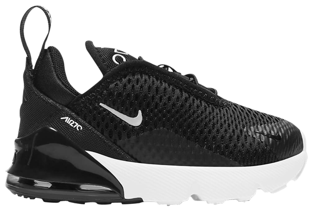 black white air max 270