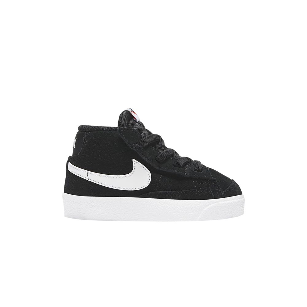Pre-owned Nike Blazer Mid '77 Td 'black' | Infant Size 4