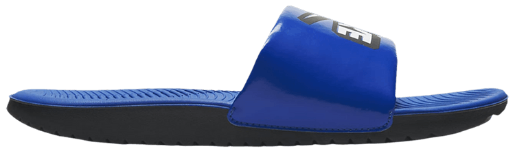 Royal blue sale nike slides