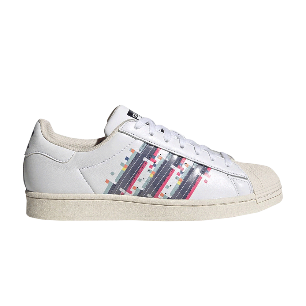 Pre-owned Adidas Originals Superstar 'gaming Pack' In White