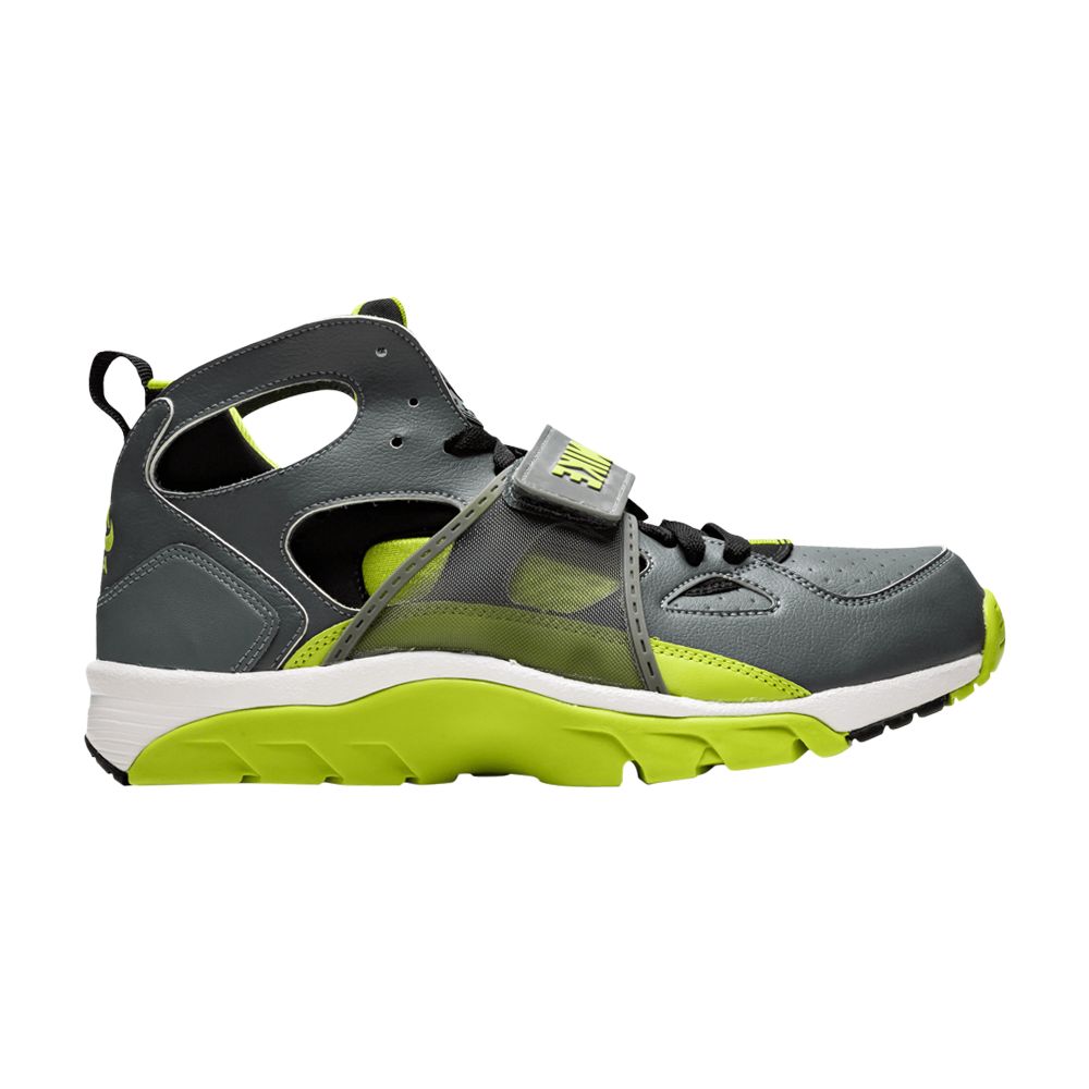 Nike Air Trainer Huarache 'Flint Grey Bright Cactus' | Men's Size 9 - 679083-301