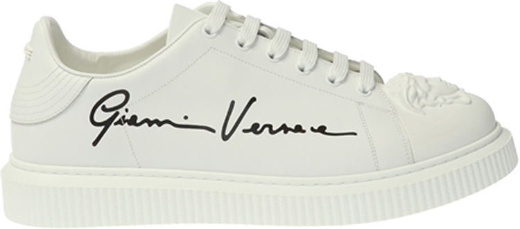 Versace Medusa Low 'Gianni Versace Signature Print - White'