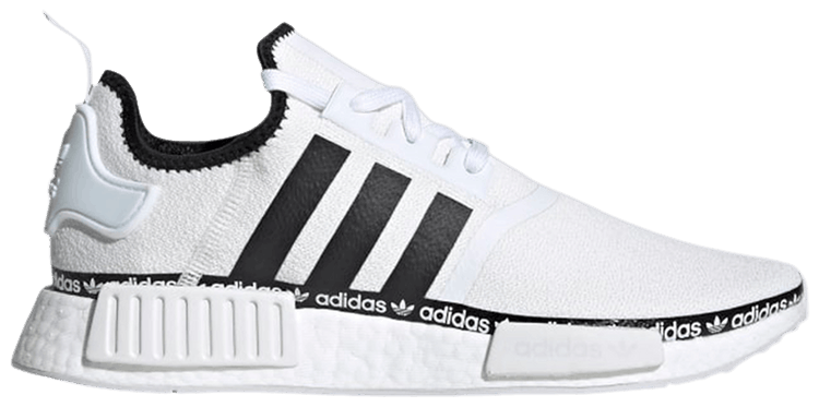 Adidas NMD R1 Logo Strip   Cloud White Sample