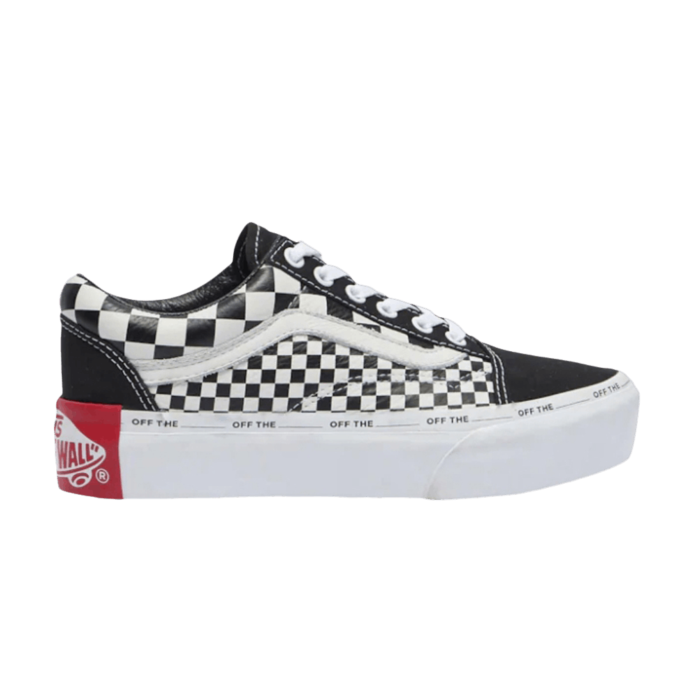 vans old skool checkerboard disarray